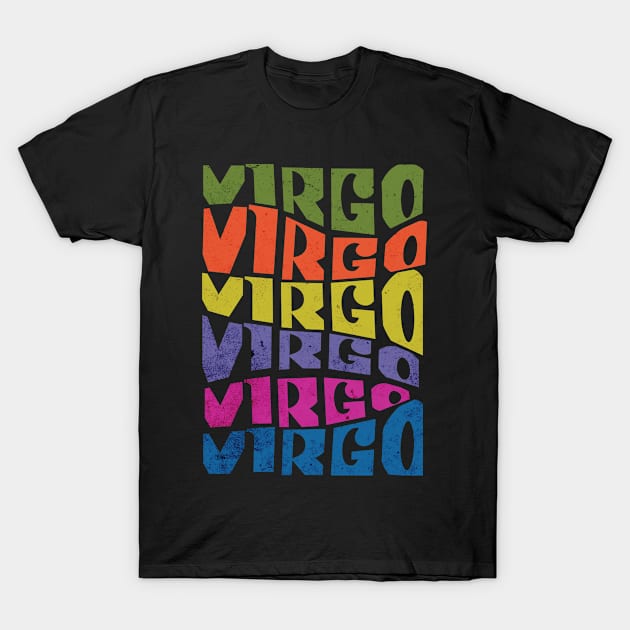 Virgo Zodiac T-Shirt by designedbyjamie